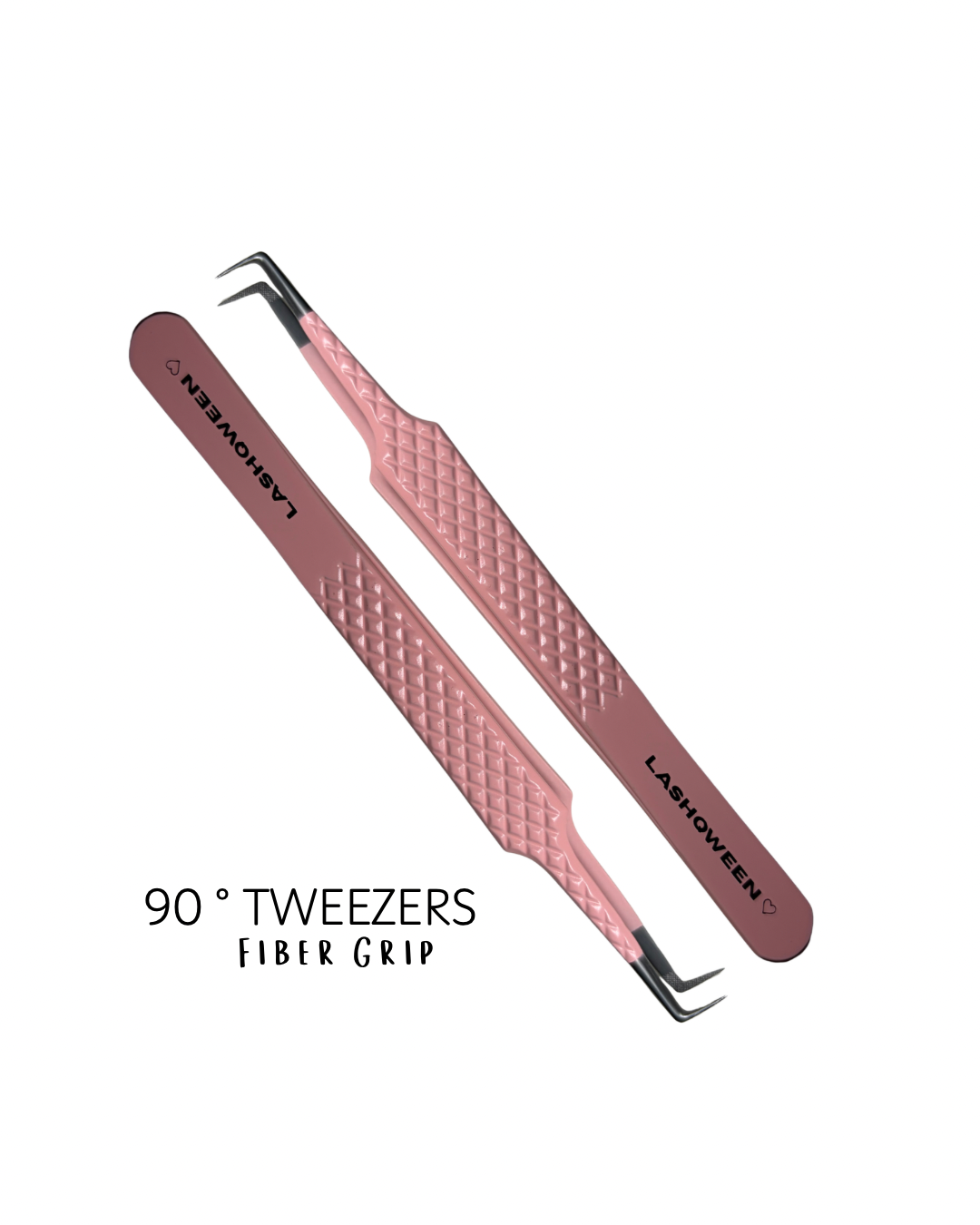 90° Tweezers - Fiber Grip