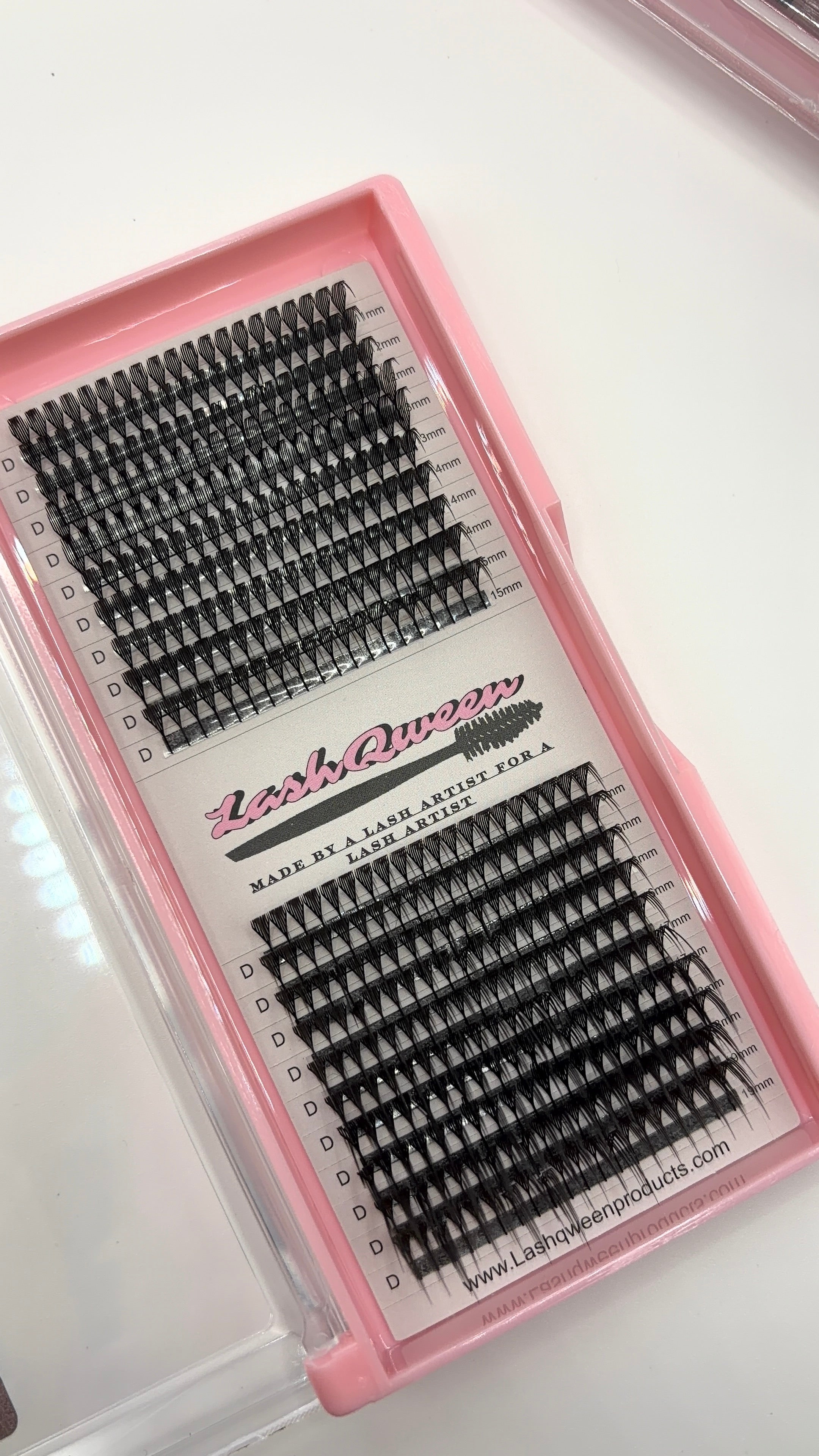 Anime Lash spikes 11-19mm .07 Mixtray