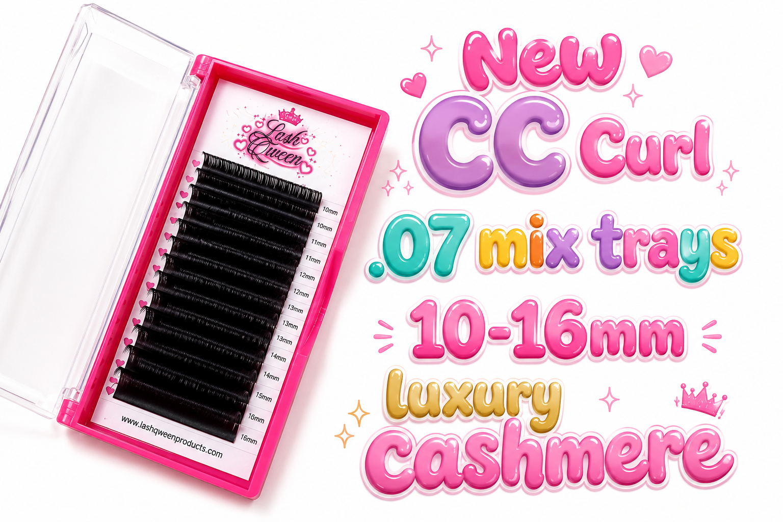 Cc curl .07 Mix trays 10-16mm