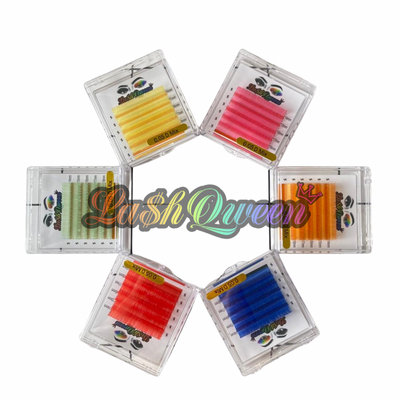 Color eyelash extension Trays